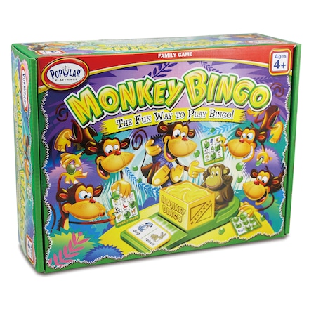 Popular Playthings Monkey Bingo Game 50501
